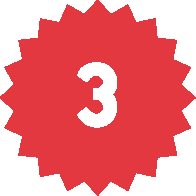 number three in a large burst